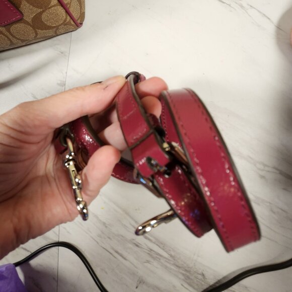 Nwot Coach Rowen Signature C's Crossbody Bag Purse - Picture 7 of 13